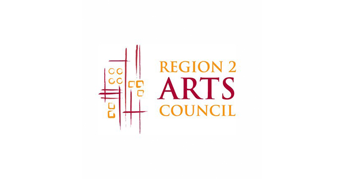 2 Region 2 arts council logo