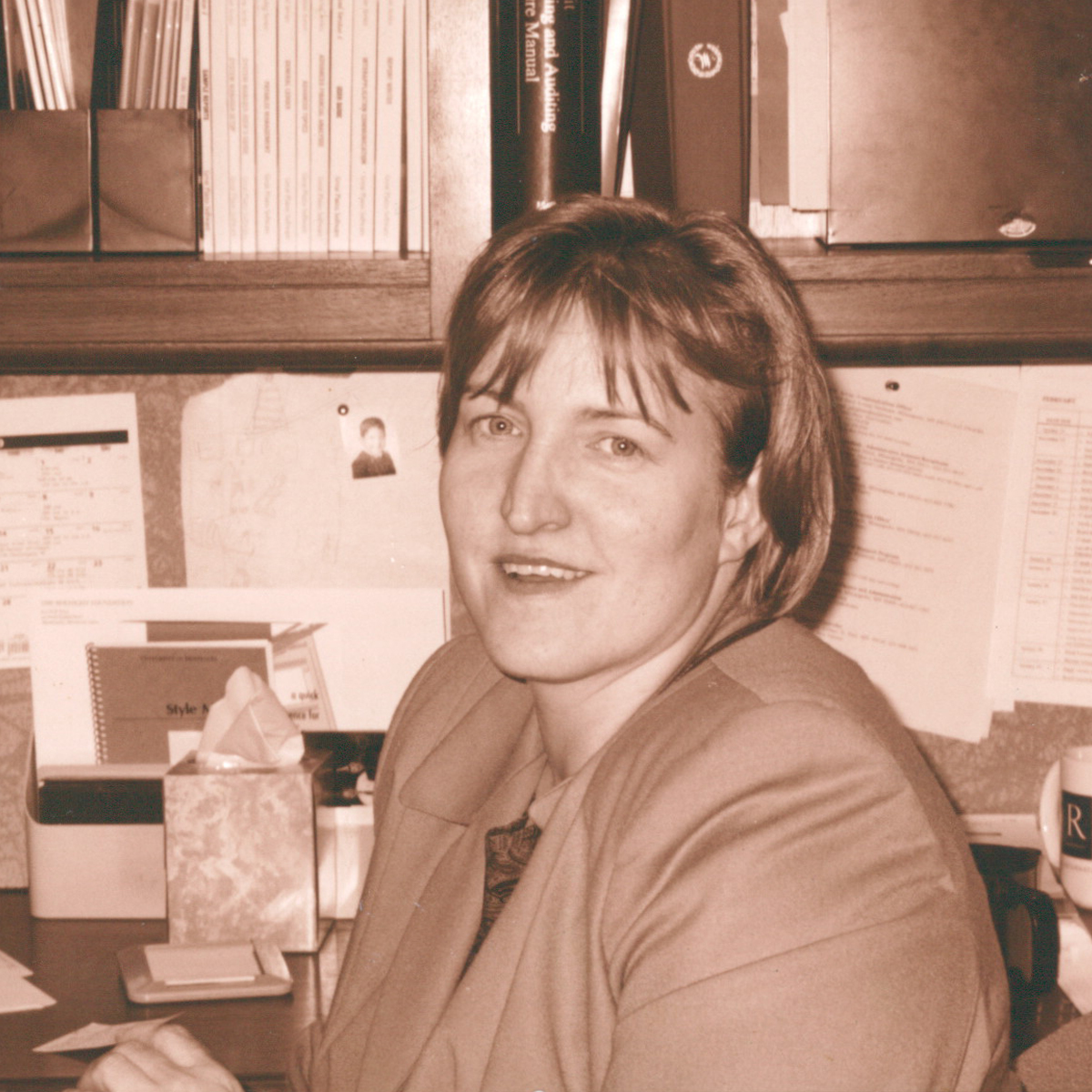 Controller Therese Casey in 1999