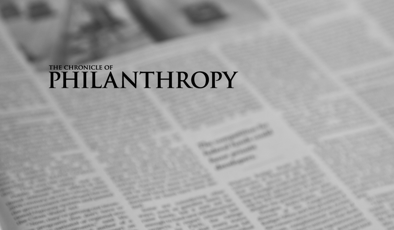 The Chronicle of Philanthropy